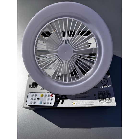 Smart Point Ceiling Fan Socket And LED Light - Picture 6 of 6